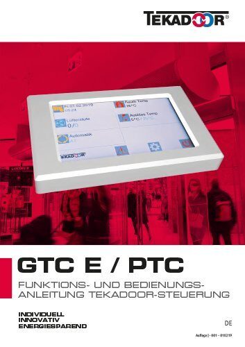 GTC E / PTC - PRODUIT RETIRÉ DE LA VENTE -